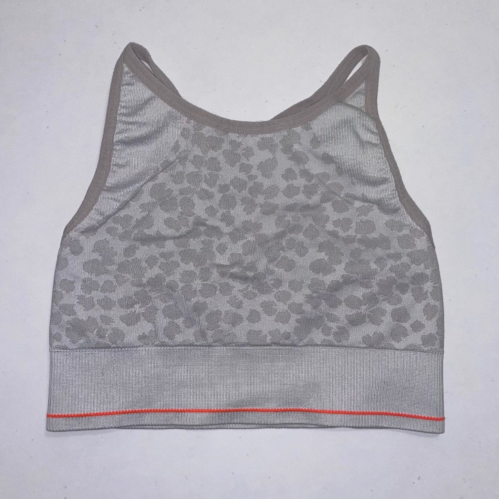 aerie Women’s Small Gray Animal Print Chill Play Move Sports Bra